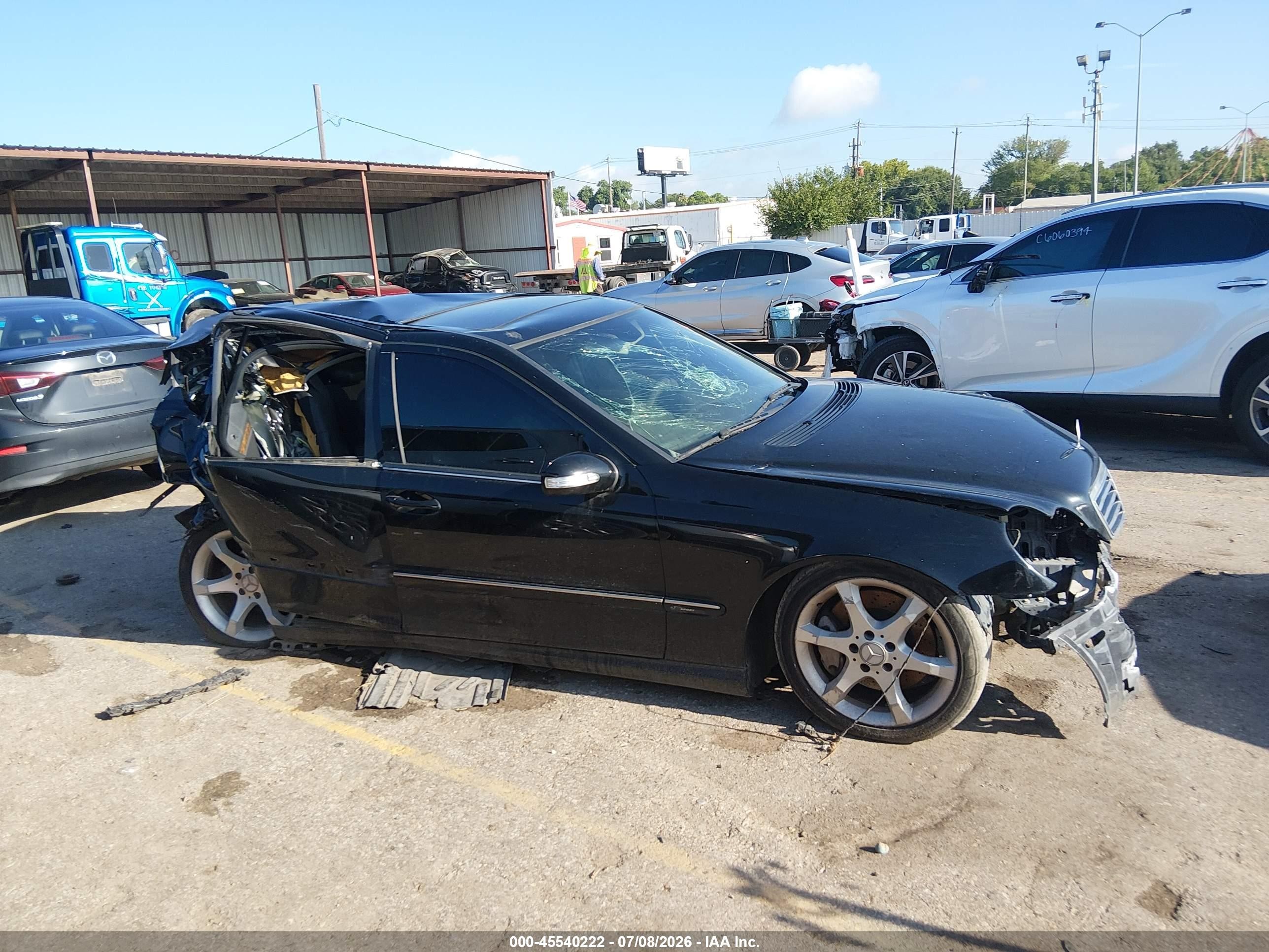 2007 Mercedes-benz C 230 Sport Black vin: WDBRF52H17F919520