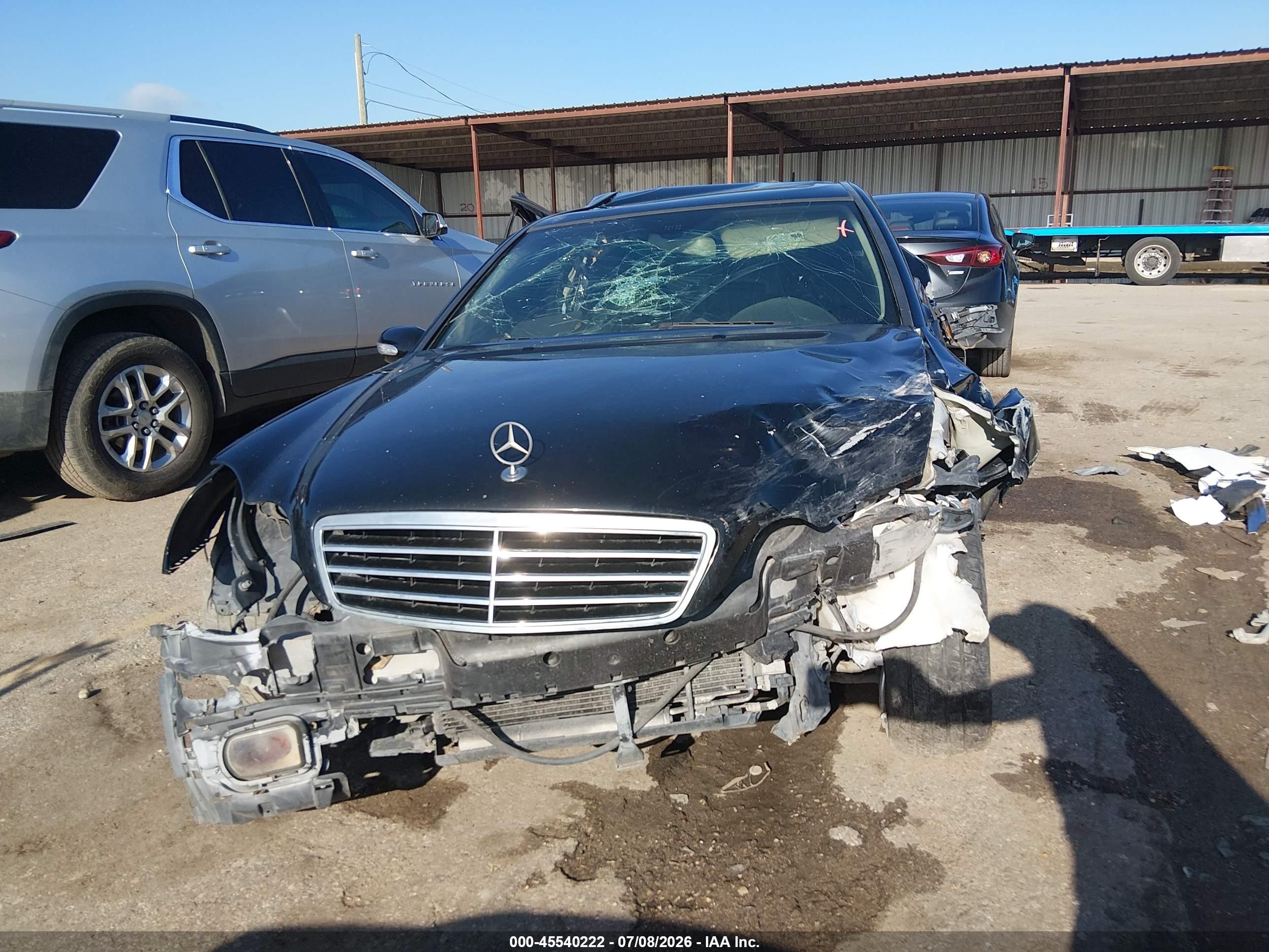 2007 Mercedes-benz C 230 Sport Black vin: WDBRF52H17F919520