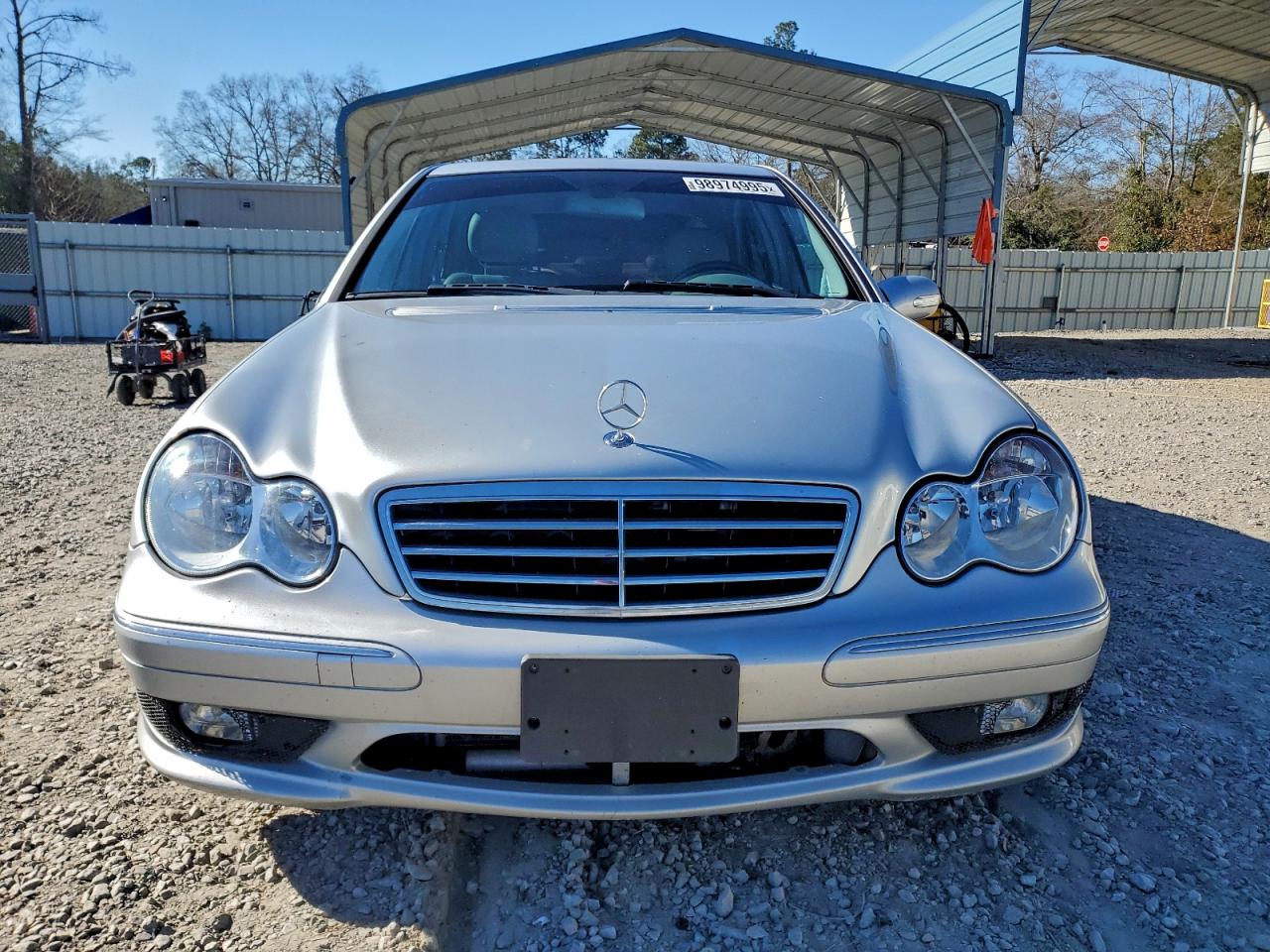 2007 Mercedes-benz C 230 Серебряный vin: WDBRF52H17F920490