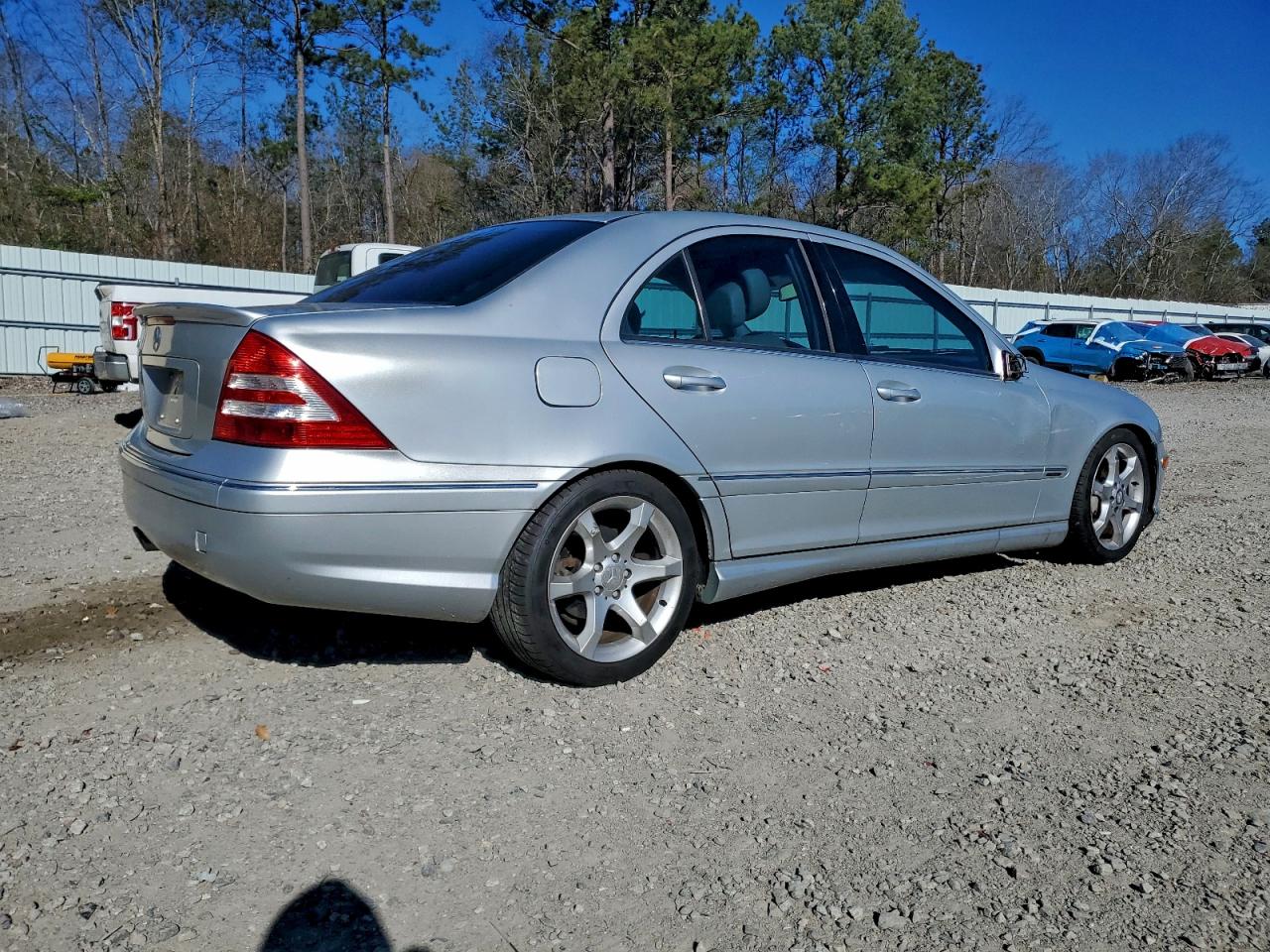 2007 Mercedes-benz C 230 Серебряный vin: WDBRF52H17F920490