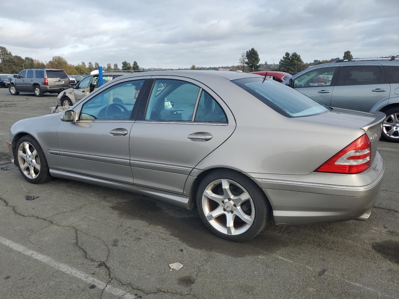 2006 Mercedes-benz C 230 Tan vin: WDBRF52H26F749649