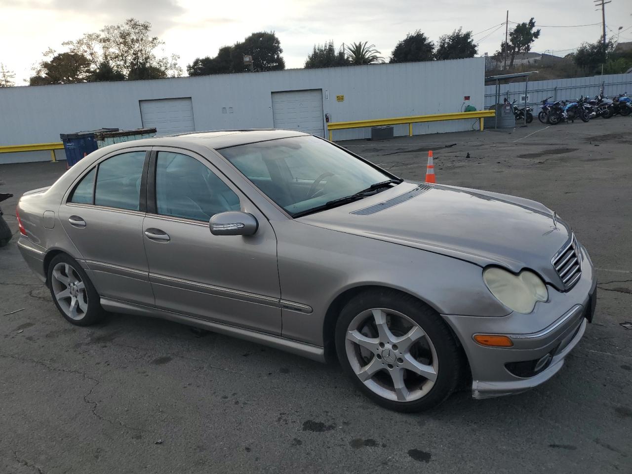 2006 Mercedes-benz C 230 Tan vin: WDBRF52H26F749649