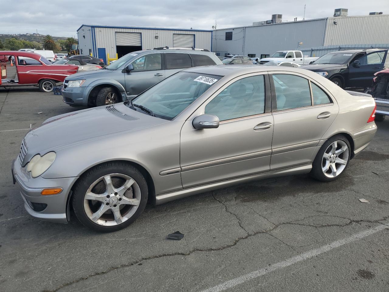 2006 Mercedes-benz C 230 Tan vin: WDBRF52H26F749649