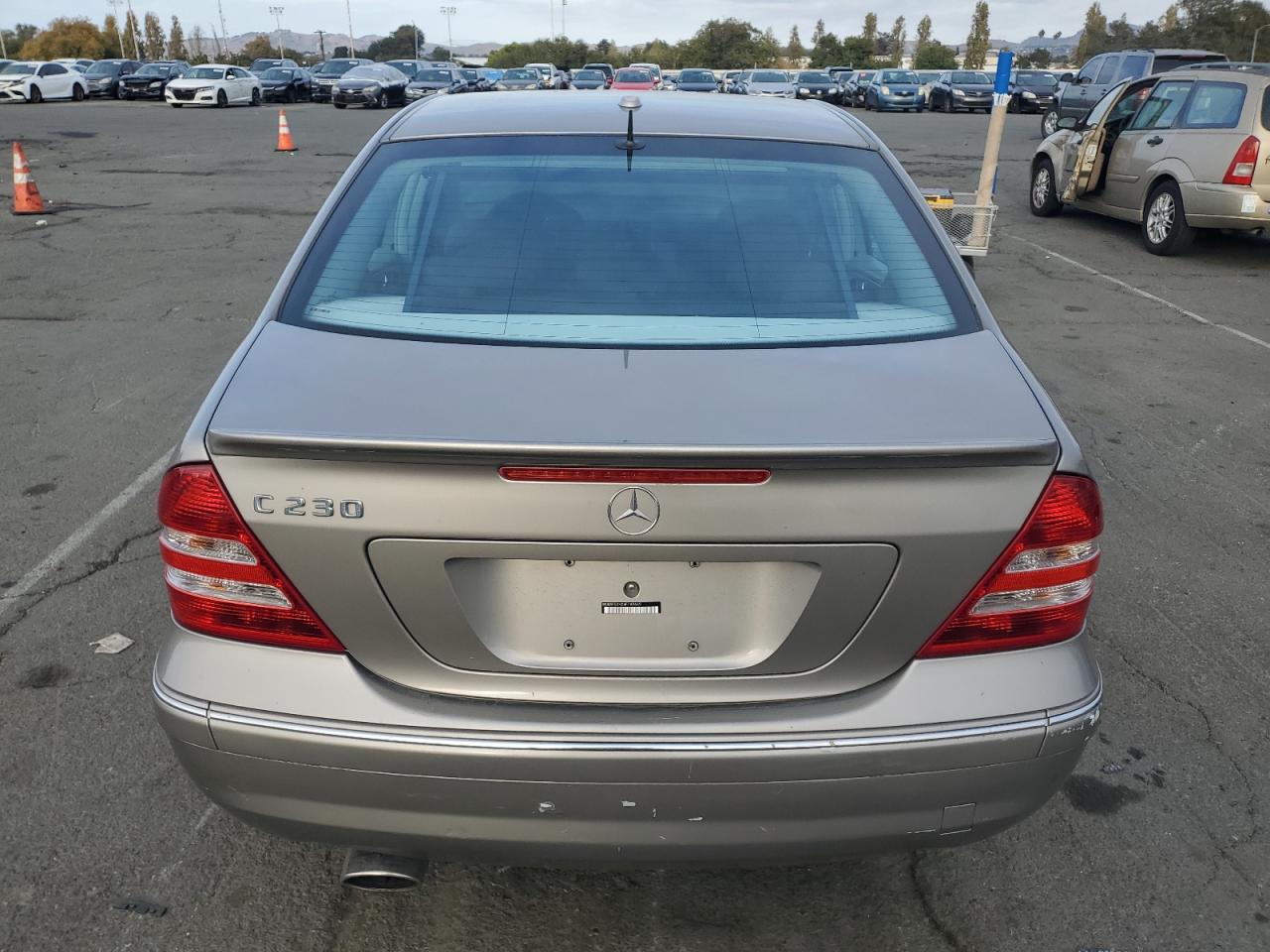 2006 Mercedes-benz C 230 Tan vin: WDBRF52H26F749649