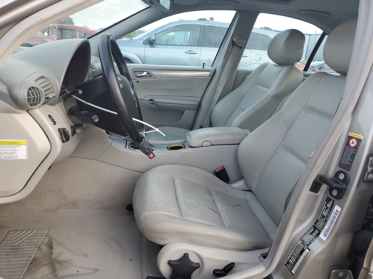 2006 Mercedes-benz C 230 Tan vin: WDBRF52H26F749649