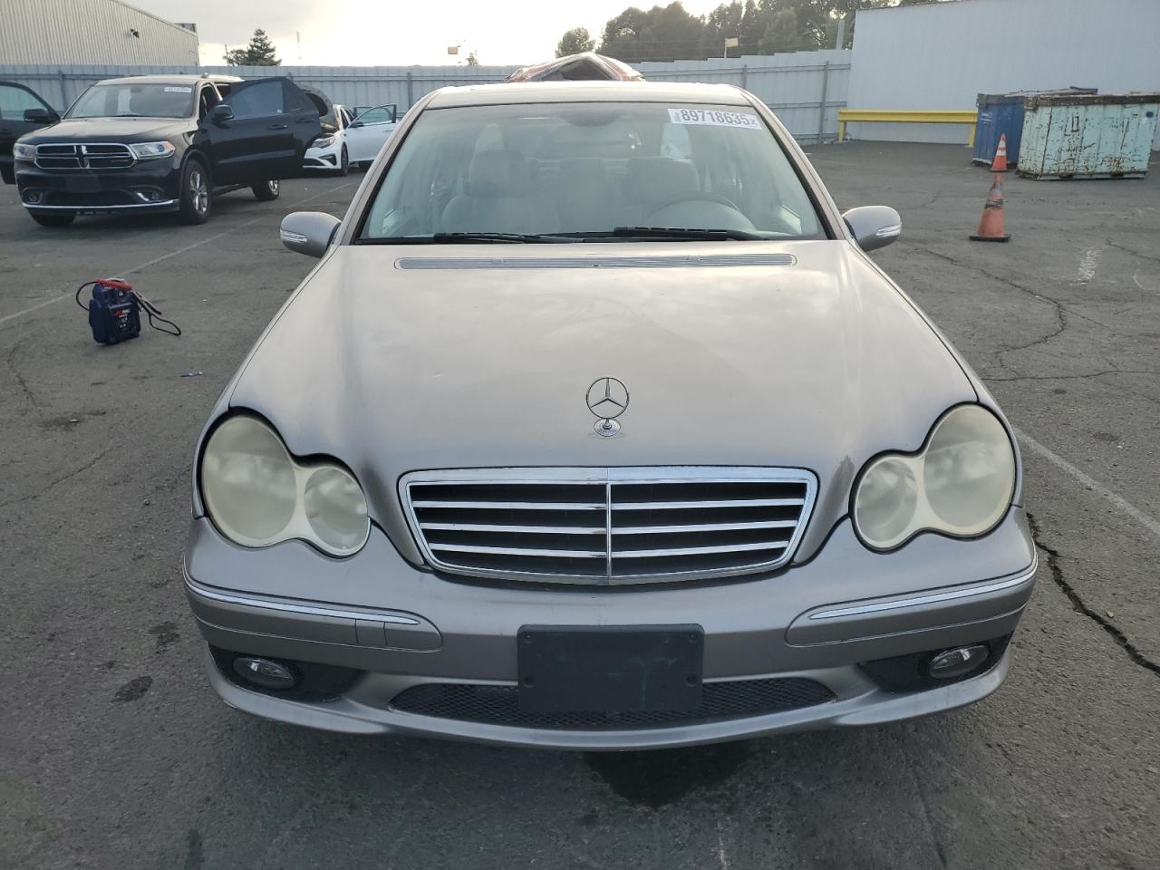 2006 Mercedes-benz C 230 Tan vin: WDBRF52H26F749649