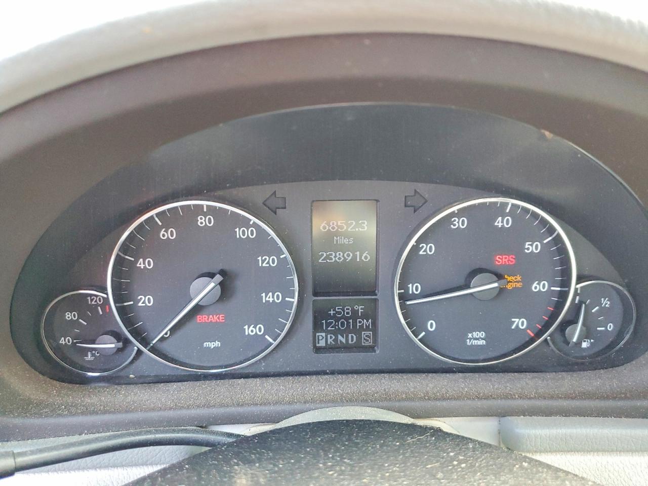 2006 Mercedes-benz C 230 Blue vin: WDBRF52H26F763714