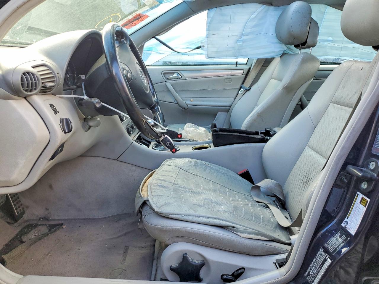 2006 Mercedes-benz C 230 Blue vin: WDBRF52H26F763714