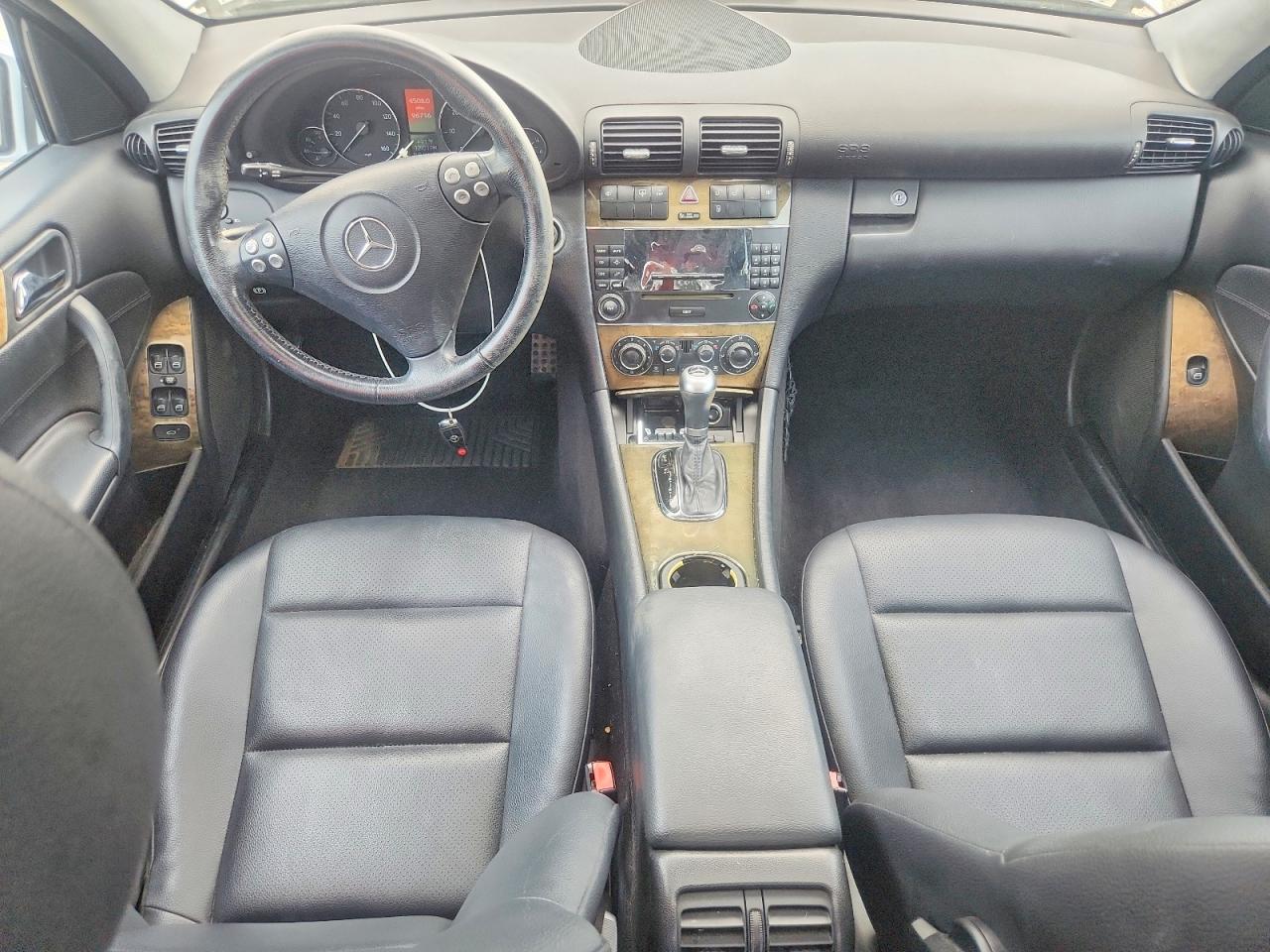 2007 Mercedes-benz C 230 Silver vin: WDBRF52H27E027623
