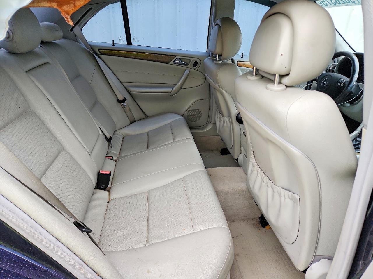 2007 Mercedes-benz C 230 Синий vin: WDBRF52H27F905934