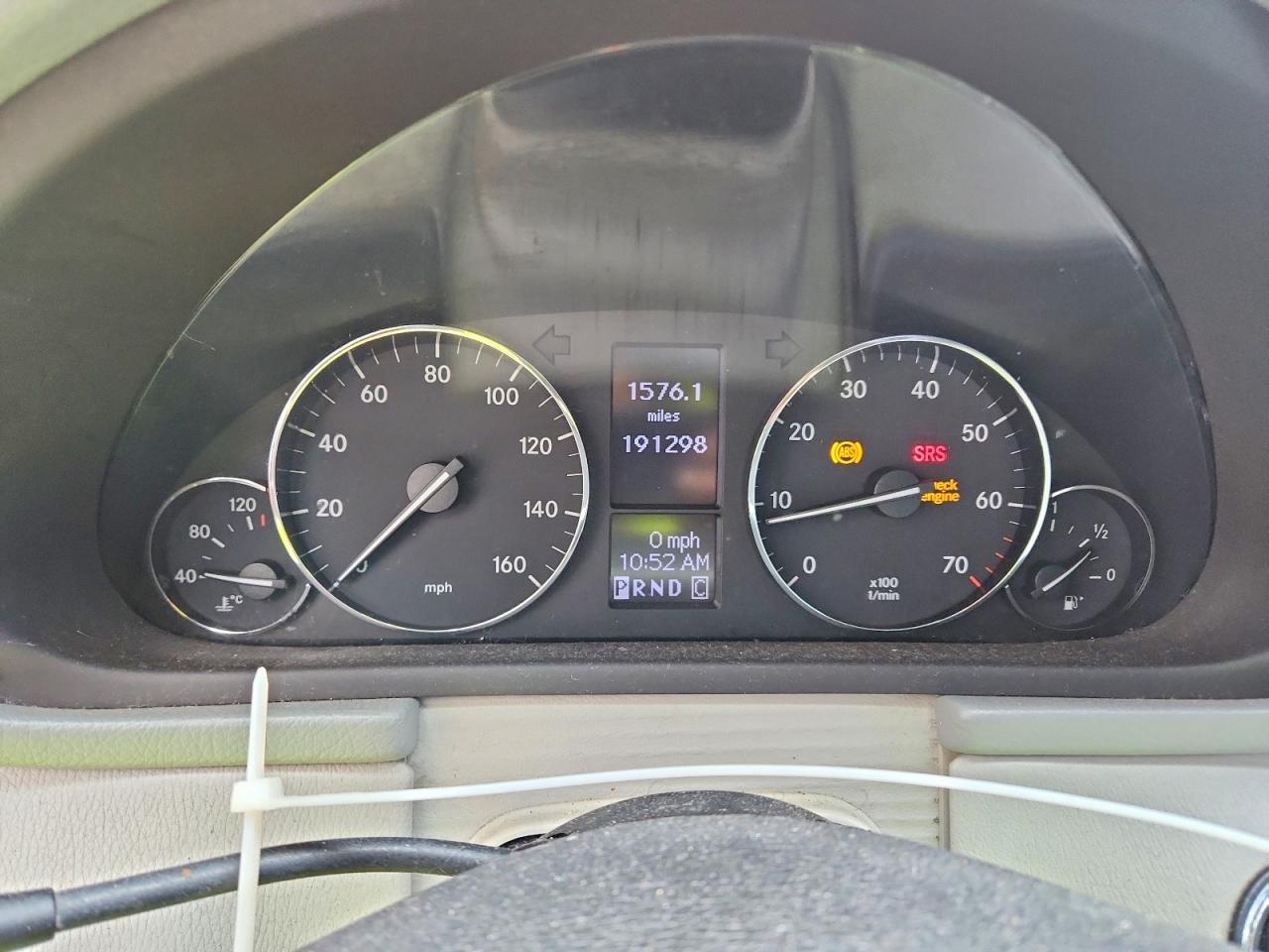 2007 Mercedes-benz C 230 Синий vin: WDBRF52H27F905934