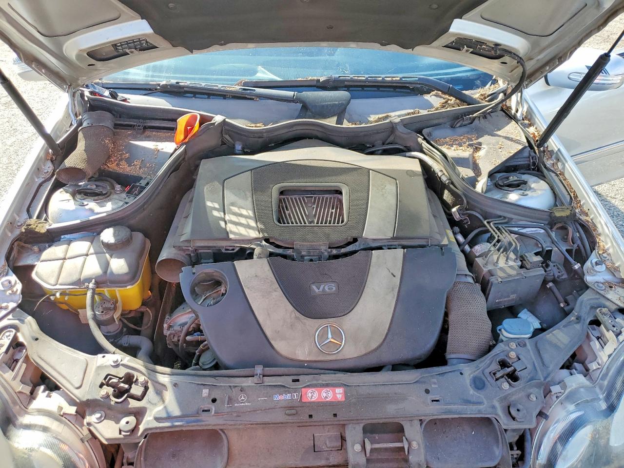 2007 Mercedes-benz C 230 Серебряный vin: WDBRF52H27F923379