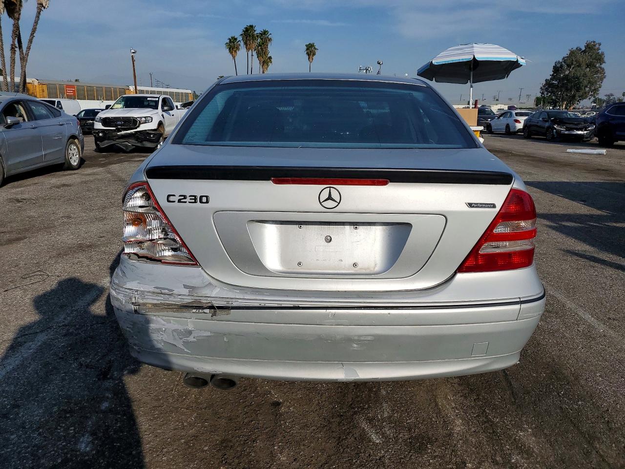 2007 Mercedes-benz C 230 Серебряный vin: WDBRF52H27F923379
