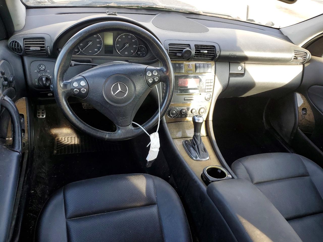 2007 Mercedes-benz C 230 Серебряный vin: WDBRF52H27F923379
