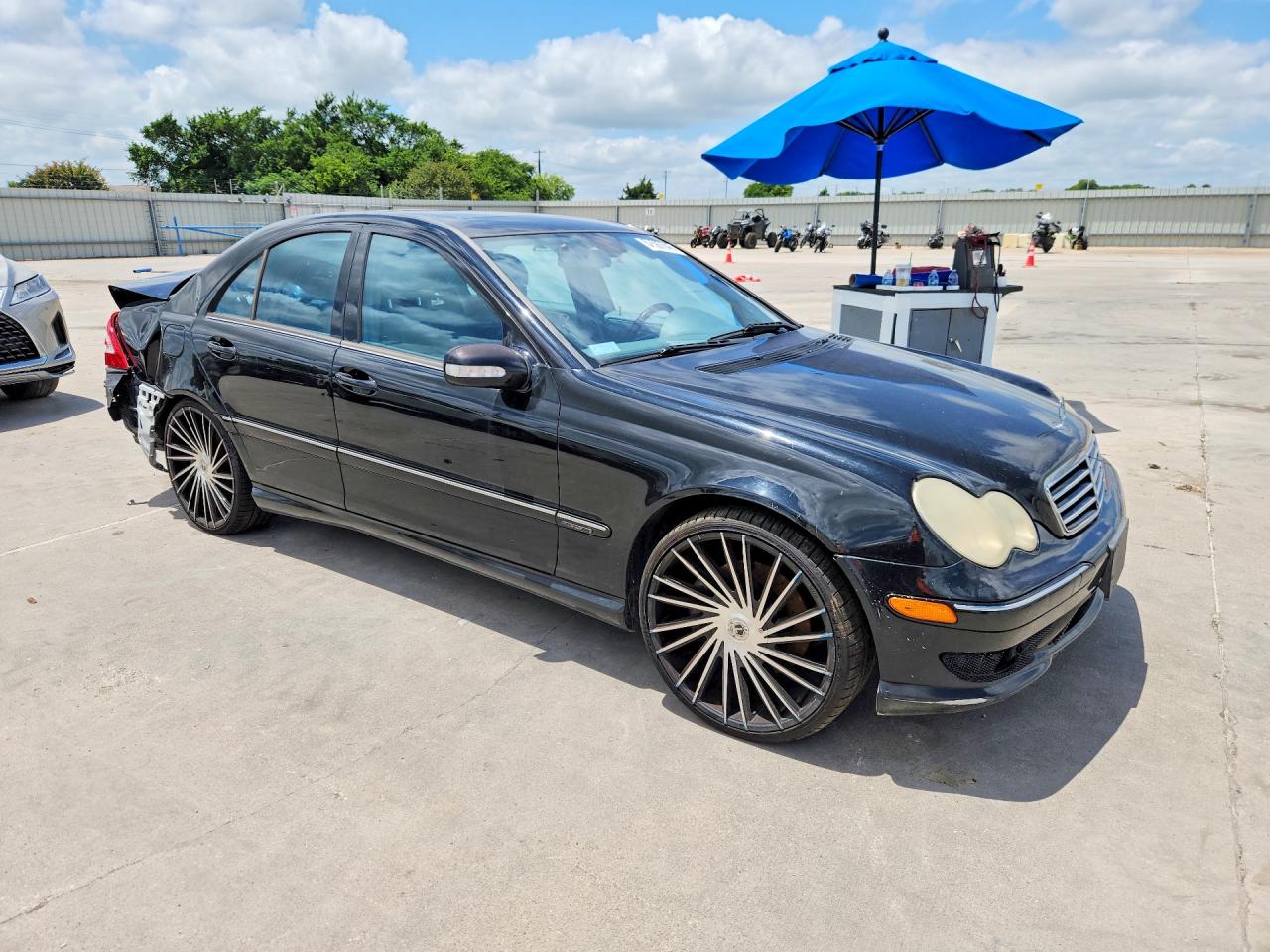 2006 Mercedes-benz C 230 Черный vin: WDBRF52H36F781607