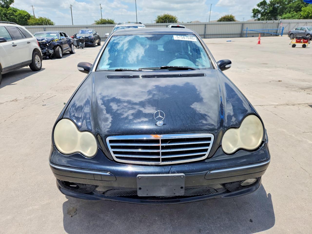 2006 Mercedes-benz C 230 Черный vin: WDBRF52H36F781607