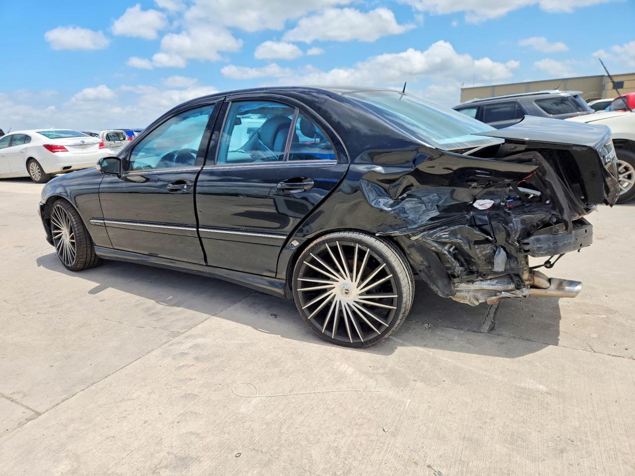 2006 Mercedes-benz C 230 Черный vin: WDBRF52H36F781607