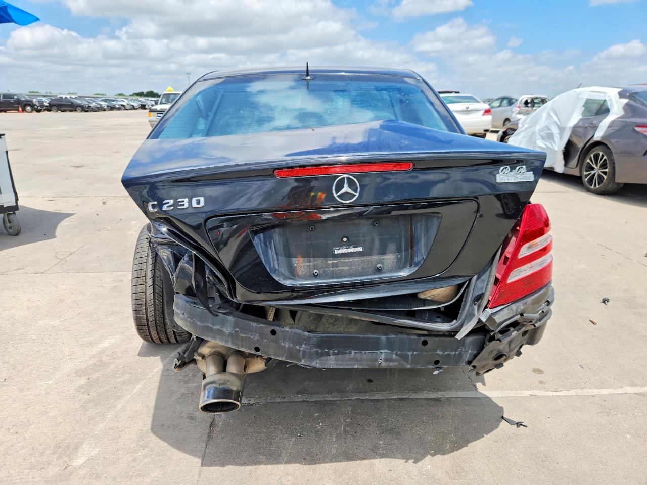 2006 Mercedes-benz C 230 Черный vin: WDBRF52H36F781607