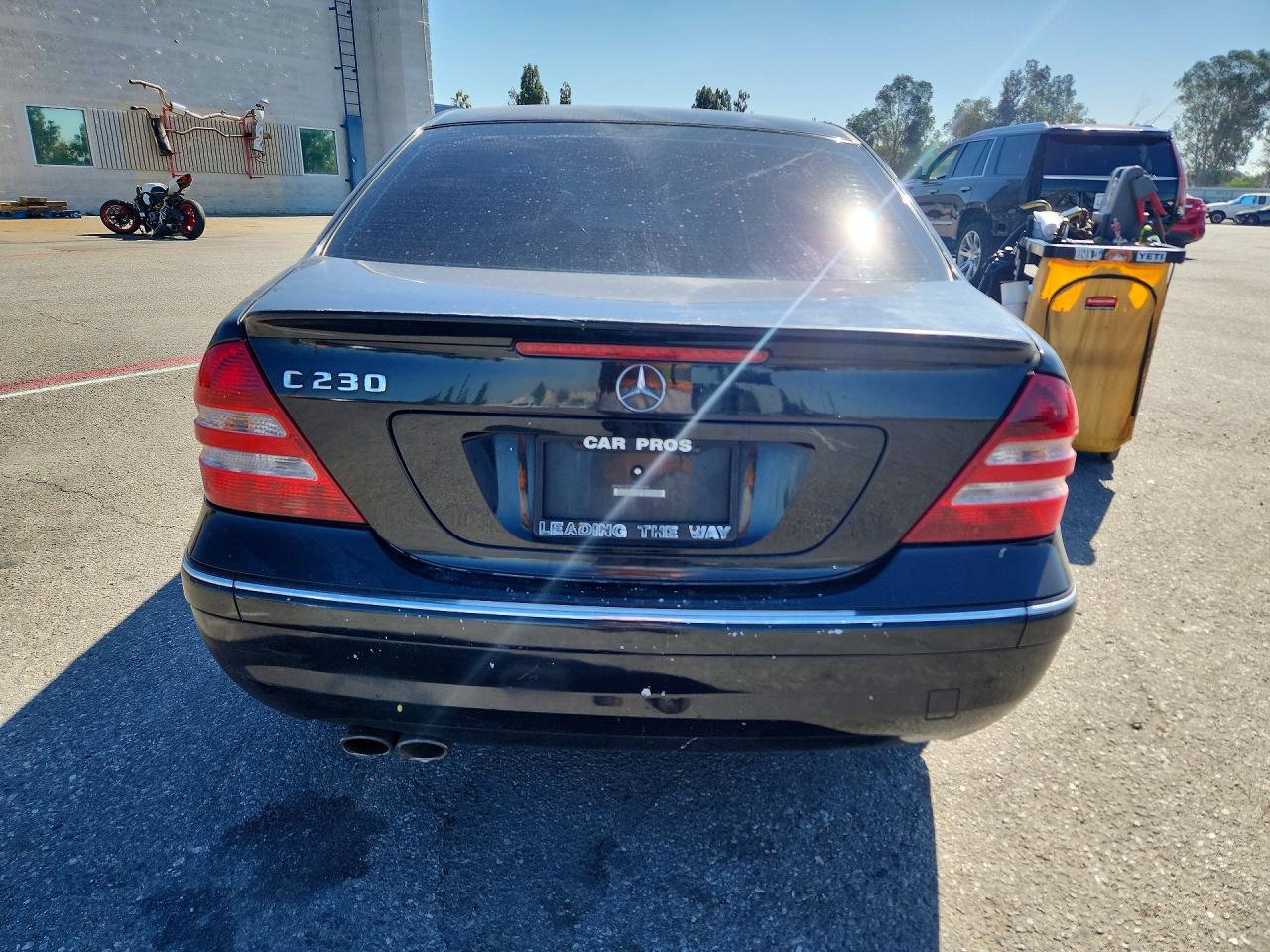 2007 Mercedes-benz C 230 Black vin: WDBRF52H37F926128