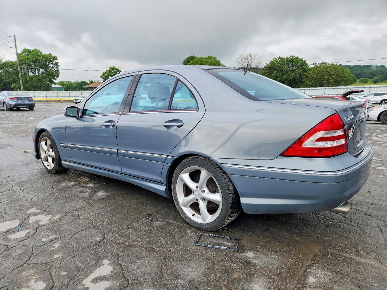 2006 Mercedes-benz C 230 Серебряный vin: WDBRF52H46F759731