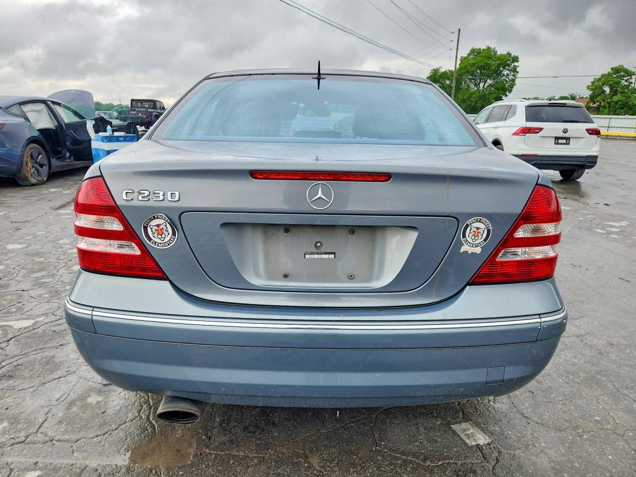 2006 Mercedes-benz C 230 Серебряный vin: WDBRF52H46F759731