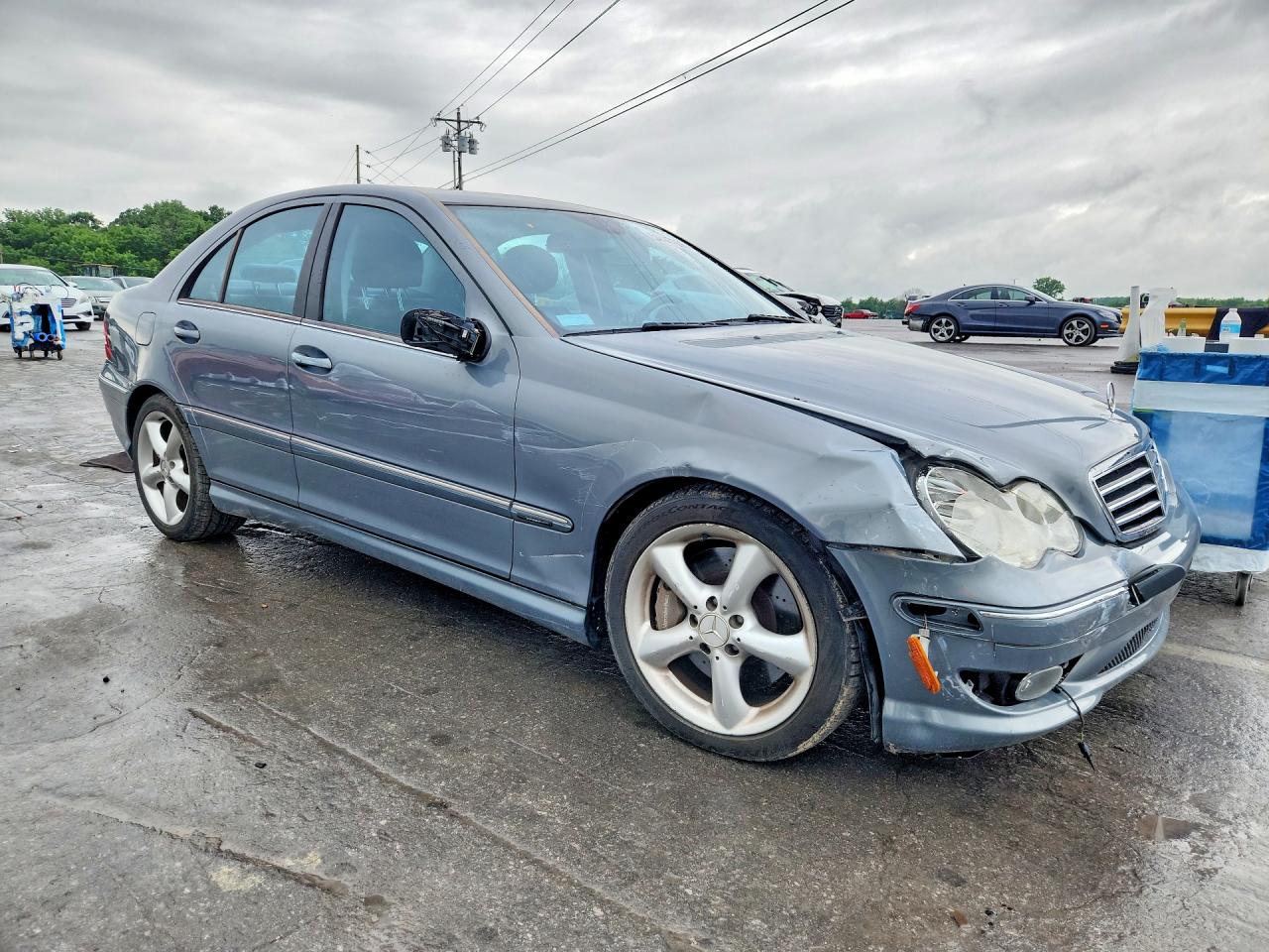 2006 Mercedes-benz C 230 Серебряный vin: WDBRF52H46F759731