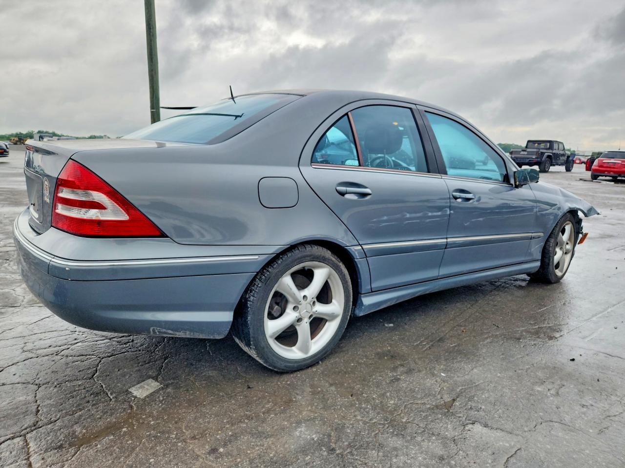 2006 Mercedes-benz C 230 Серебряный vin: WDBRF52H46F759731