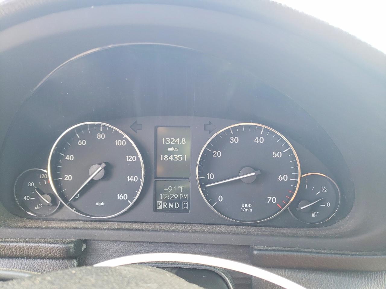 2007 Mercedes-benz C 230 Black vin: WDBRF52H47A939760