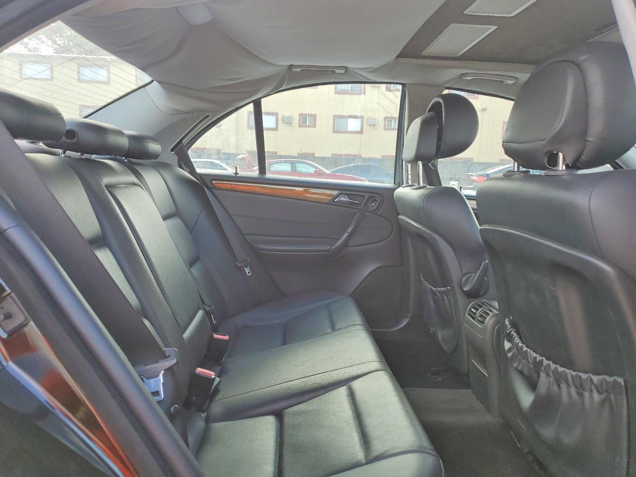 2007 Mercedes-benz C 230 Черный vin: WDBRF52H47A941198