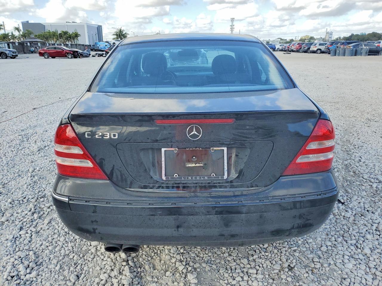2007 Mercedes-benz C 230 Черный vin: WDBRF52H47A941198