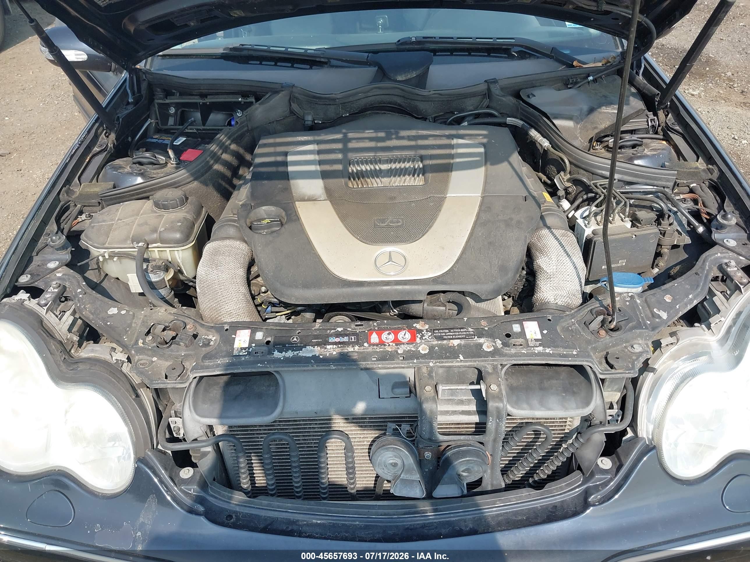2006 Mercedes-benz C 230 Sport Черный vin: WDBRF52H56A842999