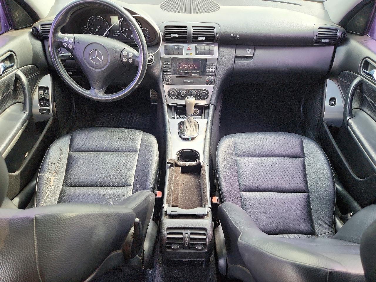 2006 Mercedes-benz C 230 Blue vin: WDBRF52H56F736796