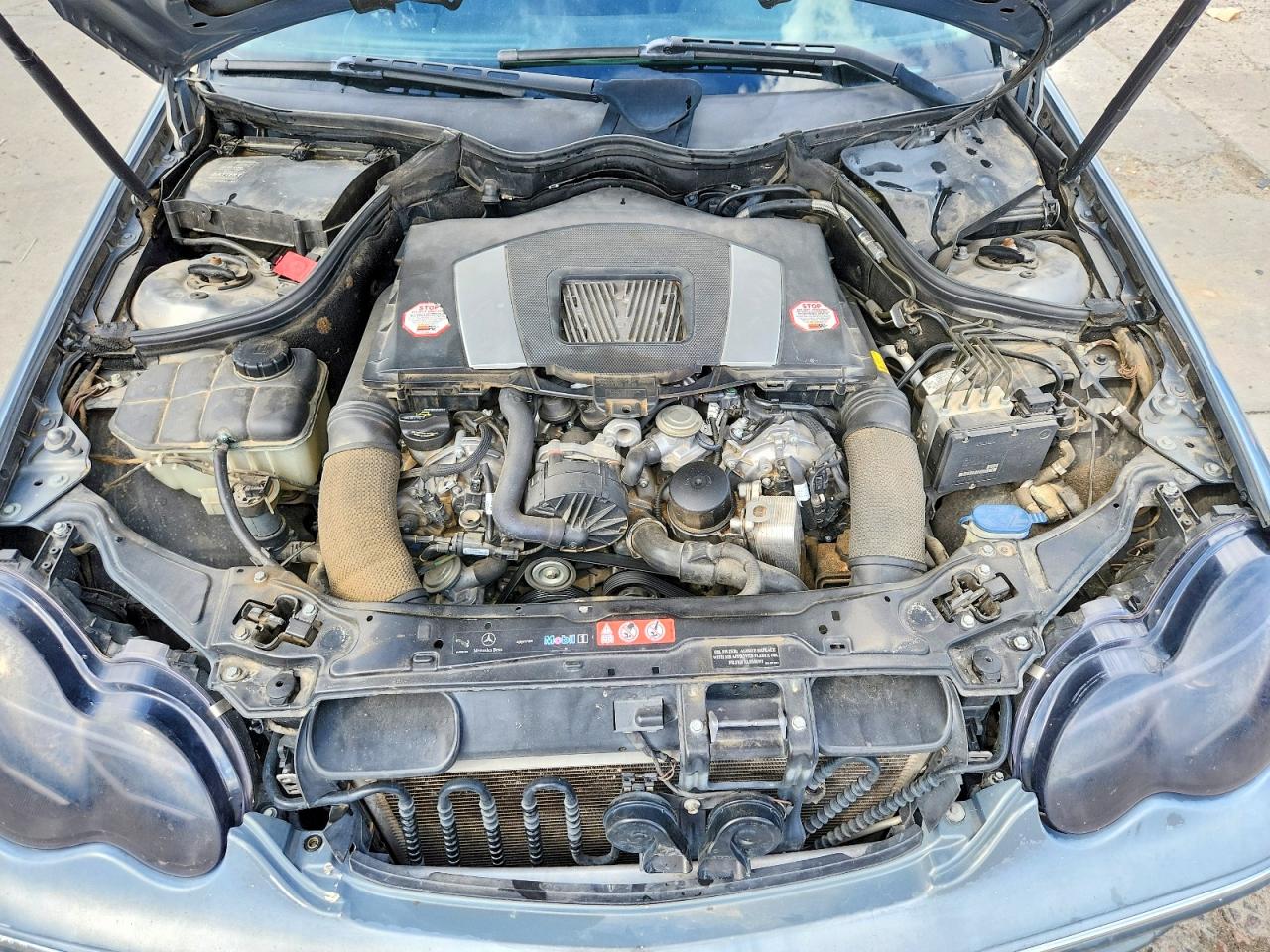 2006 Mercedes-benz C 230 Blue vin: WDBRF52H56F736796