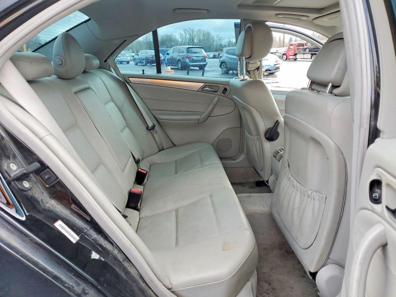 2006 Mercedes-benz C 230 Black vin: WDBRF52H56F753551