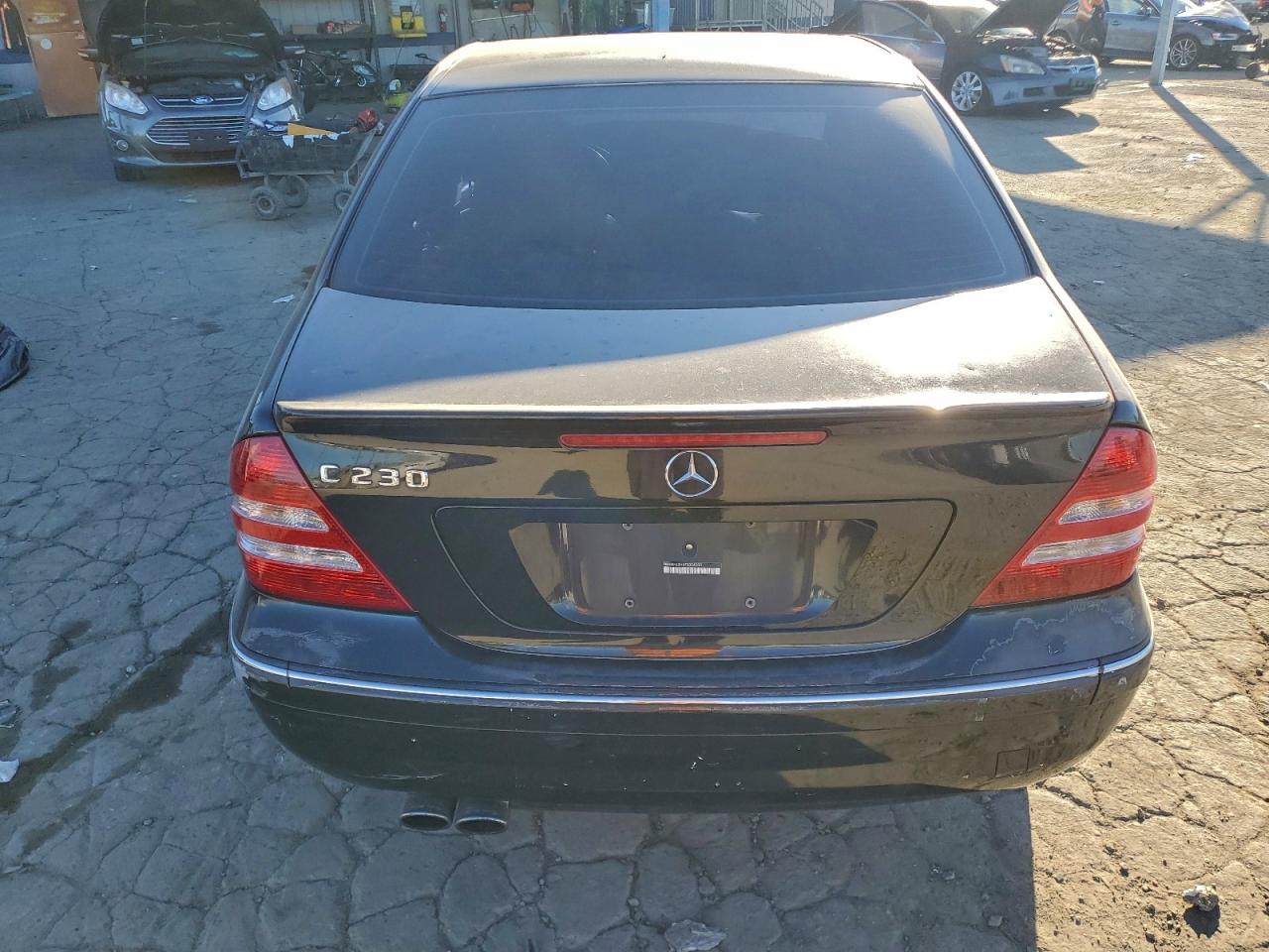 2007 Mercedes-benz C 230 Черный vin: WDBRF52H57E024005