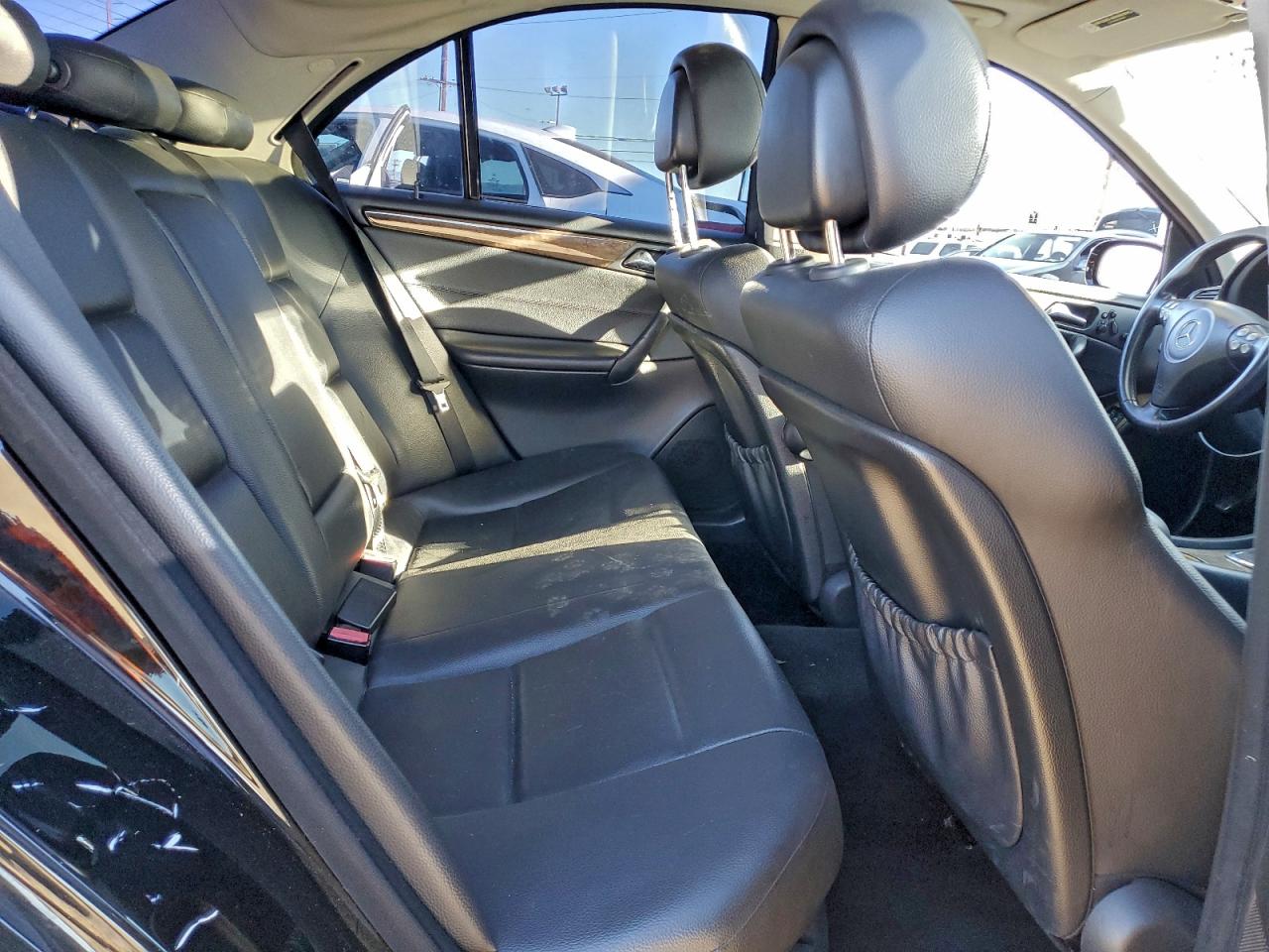 2007 Mercedes-benz C 230 Черный vin: WDBRF52H57E024005