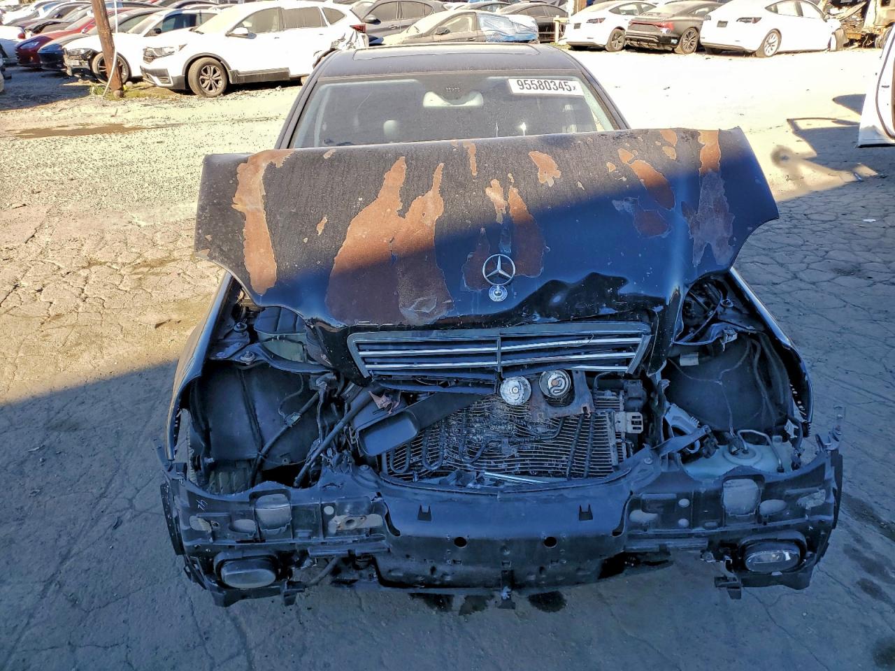 2007 Mercedes-benz C 230 Черный vin: WDBRF52H57E024005