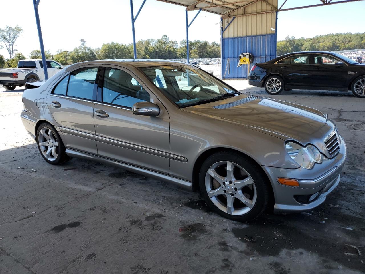 2007 Mercedes-benz C 230 Серебряный vin: WDBRF52H57E027356