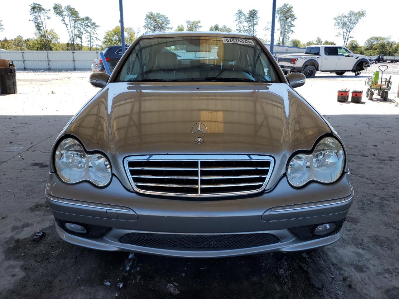 2007 Mercedes-benz C 230 Серебряный vin: WDBRF52H57E027356