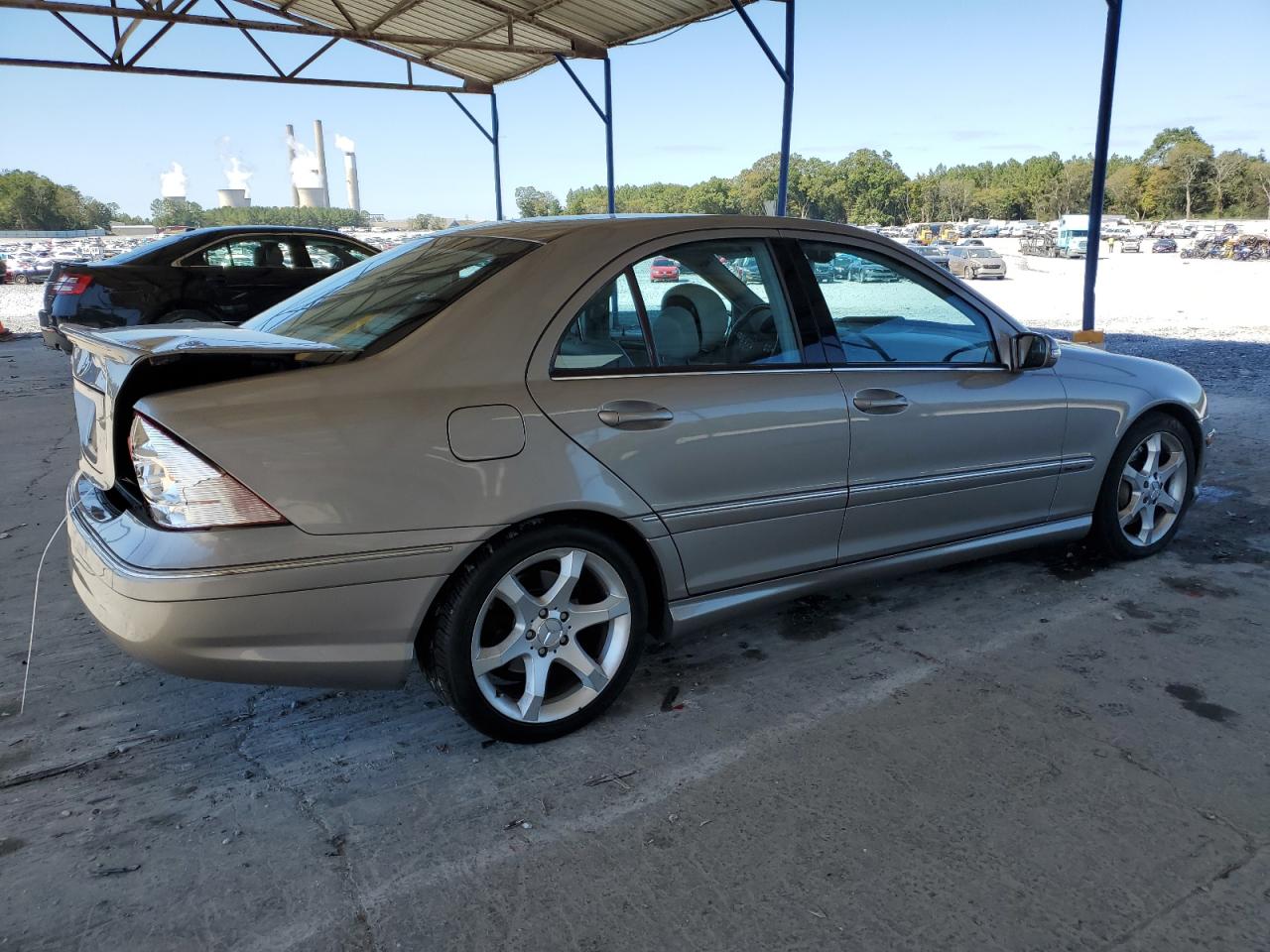 2007 Mercedes-benz C 230 Серебряный vin: WDBRF52H57E027356
