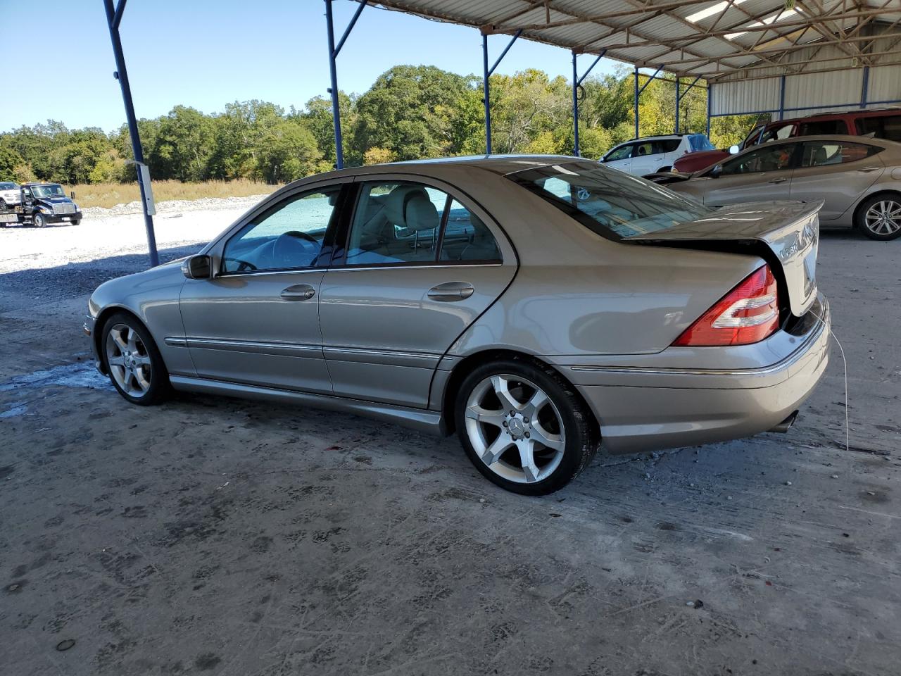 2007 Mercedes-benz C 230 Серебряный vin: WDBRF52H57E027356