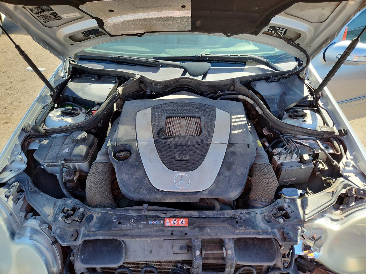 2007 Mercedes-benz C 230 Silver vin: WDBRF52H57F886232