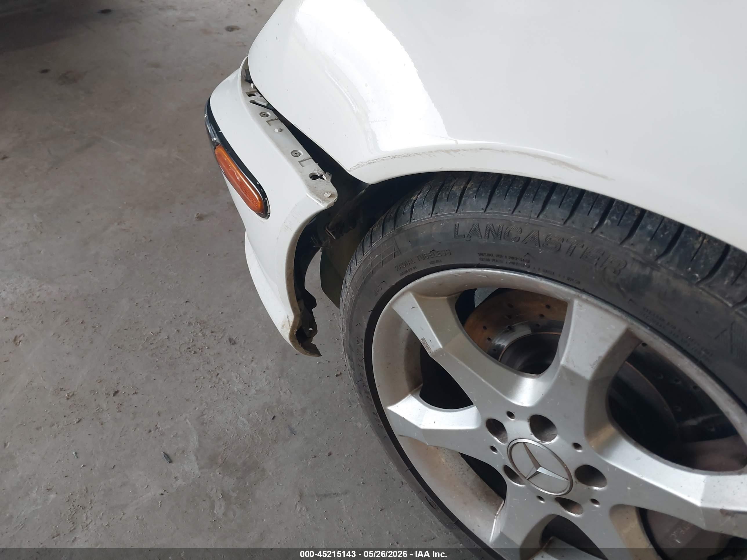 2007 Mercedes-benz C 230 Sport White vin: WDBRF52H57F935882