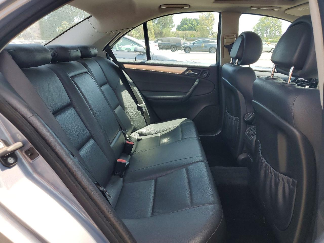 2006 Mercedes-benz C 230 Blue vin: WDBRF52H66F744146