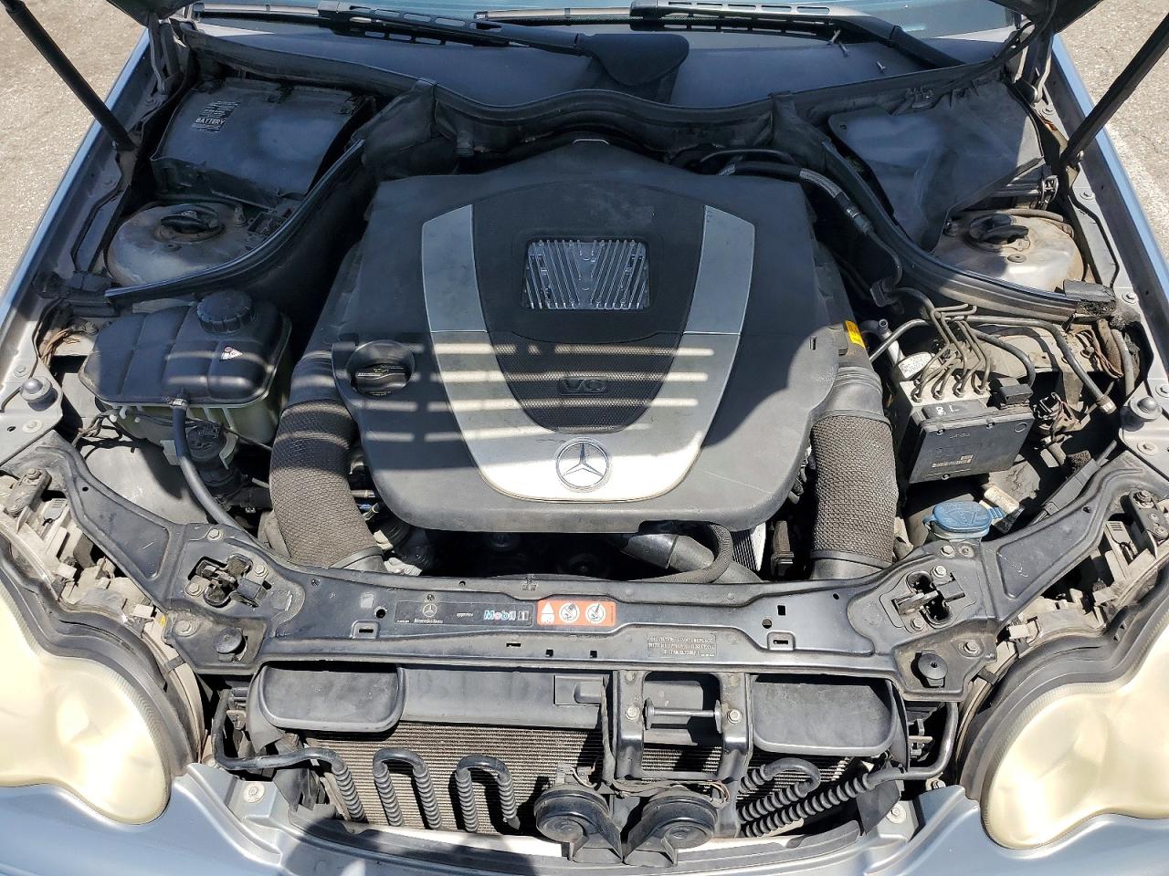 2006 Mercedes-benz C 230 Blue vin: WDBRF52H66F744146