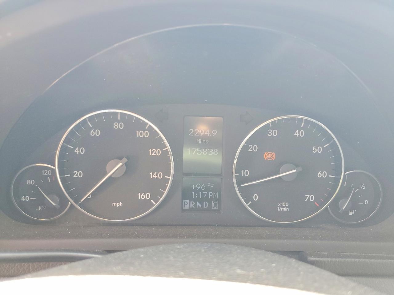 2006 Mercedes-benz C 230 Blue vin: WDBRF52H66F744146