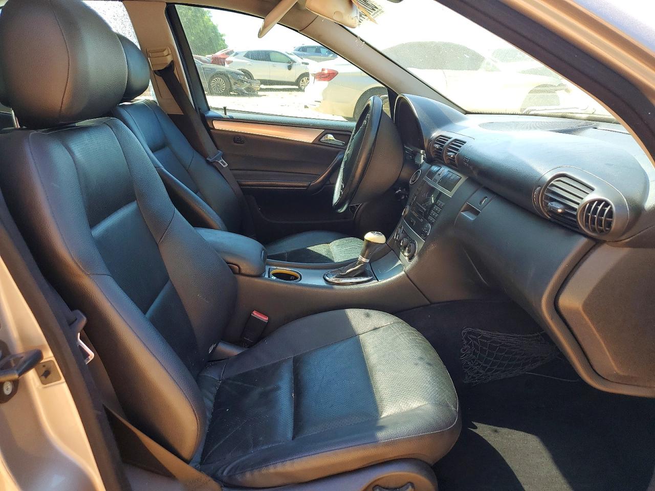 2006 Mercedes-benz C 230 Silver vin: WDBRF52H66F746284