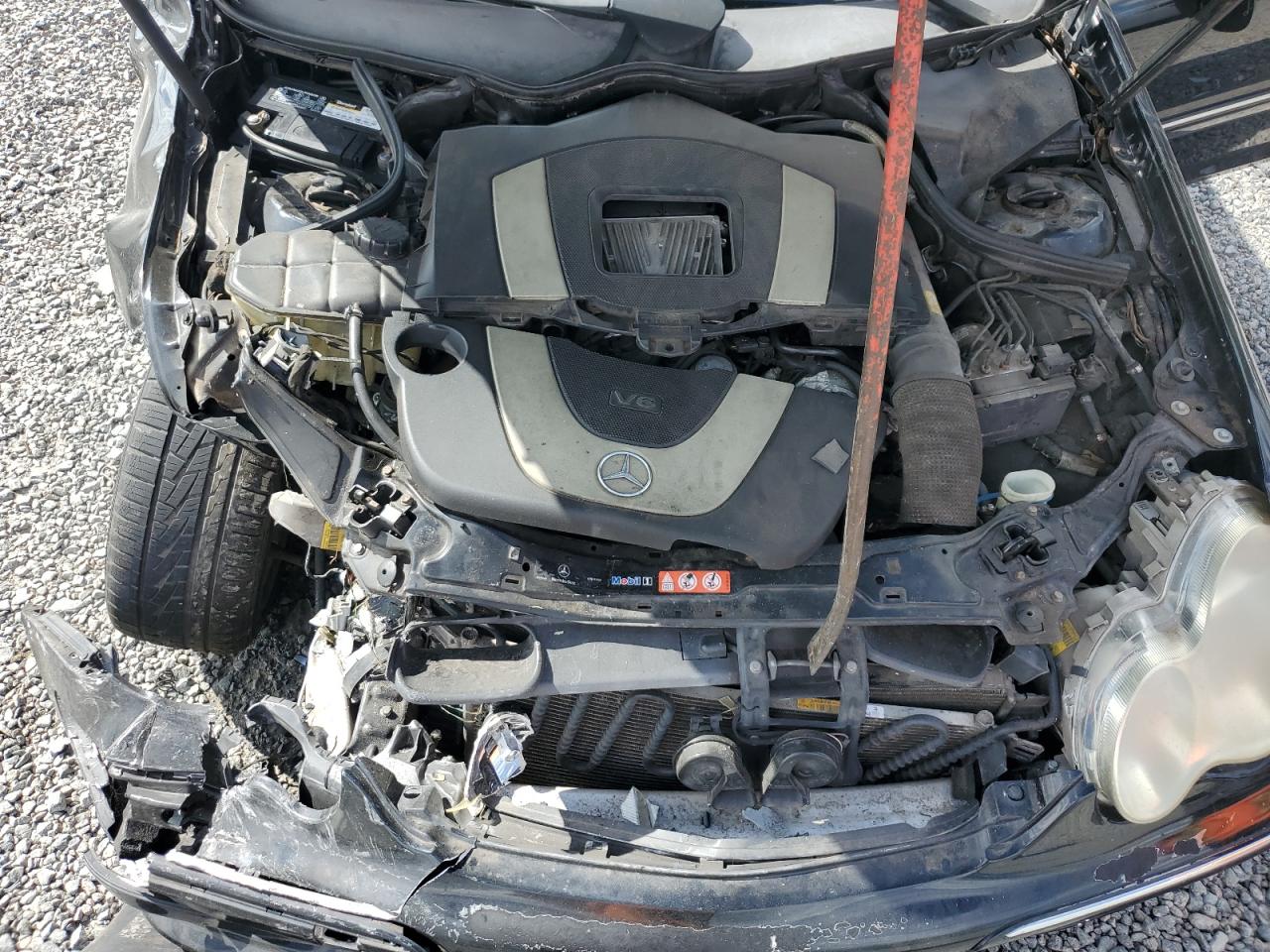 2007 Mercedes-benz C 230 Black vin: WDBRF52H67F917598
