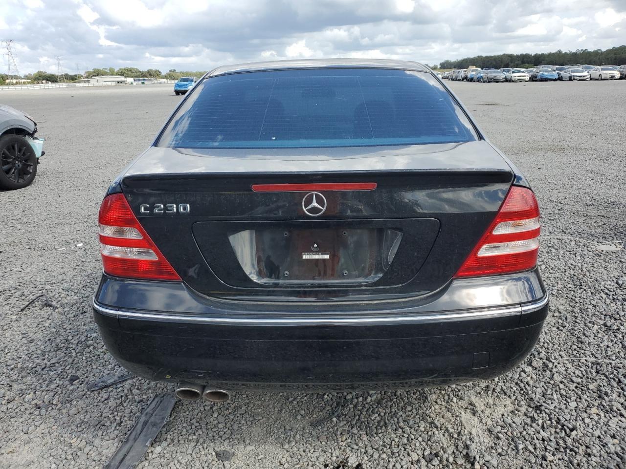 2007 Mercedes-benz C 230 Black vin: WDBRF52H67F917598