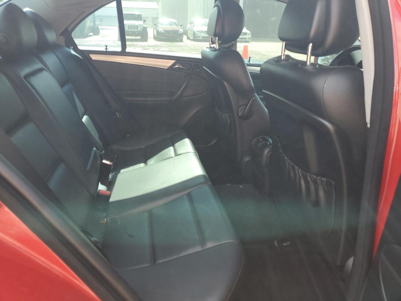 2006 Mercedes-benz C 230 Red vin: WDBRF52H76F731079
